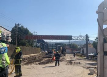 Fuga de gas causa suspensión del servicio en Tren Suburbano y Mexibús