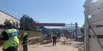 Fuga de gas causa suspensión del servicio en Tren Suburbano y Mexibús