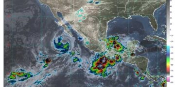 El huracán Priscilla se ubica a 310 km al suroeste de Cabo San Lucas