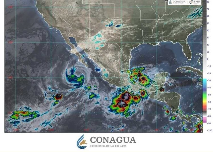 El huracán Priscilla se ubica a 310 km al suroeste de Cabo San Lucas