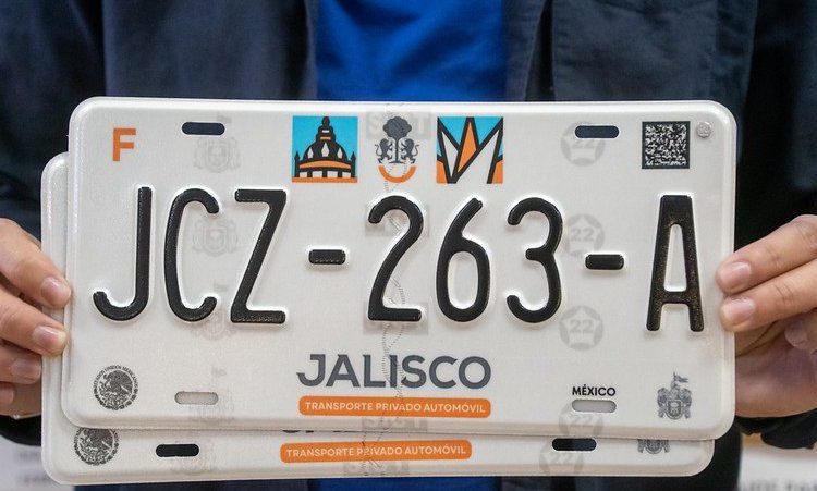 Jalisco exhorta a realizar el canje gratuito de placas antes de finalizar 2025