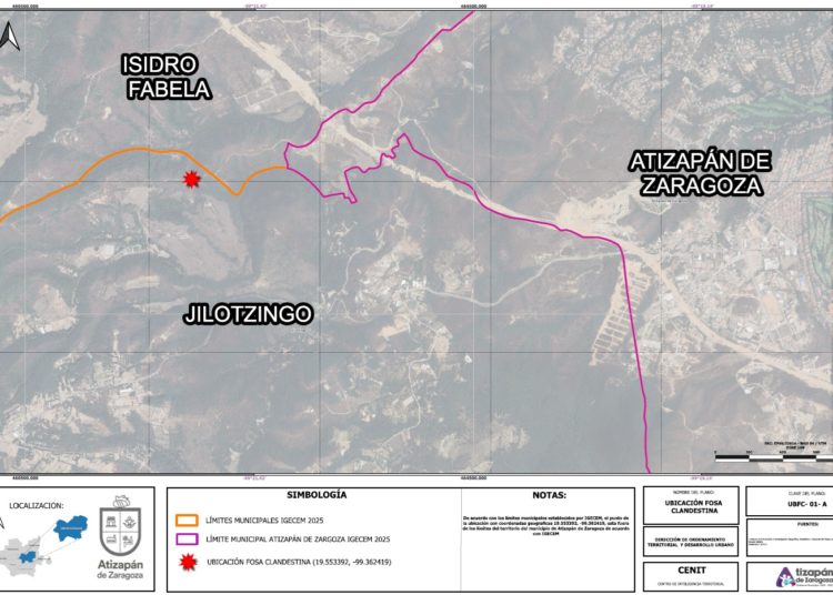 Desmiente municipio de Atizapán que fosa clandestina se ubique en su territorio
