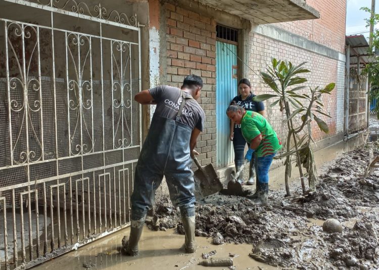 Refuerza Conagua acciones de limpieza y saneamiento en zonas afectadas por las lluvias