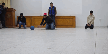 Impulsa municipio de Chihuahua la inclusión y sensibilización en escuelas con partidos de goalball