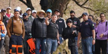 Realiza alcalde Mauricio Tabe limpieza en Barranca de Dolores