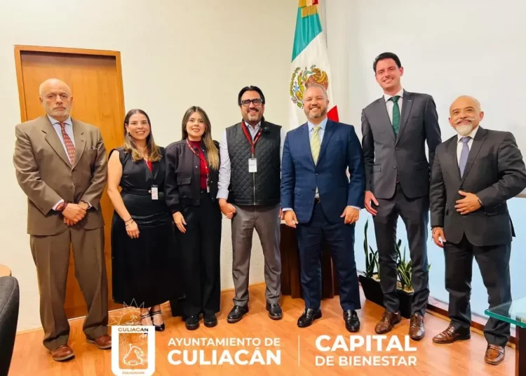 Alcalde de Culiacán se reúne con la Secretaría de Relaciones Exteriores