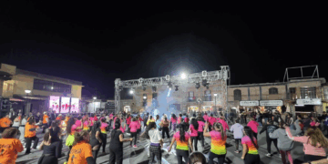 Realiza municipio de Villa de Tezontepec súper clase masiva de zumba