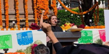 Cabildo de Uruapan perfila a Grecia Quiroz como alcaldesa sustituta, tras el asesinato de su esposo