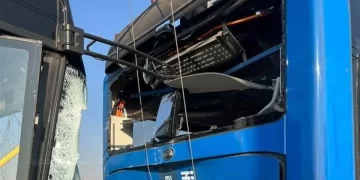 Deja choque de trolebuses en Santa Martha al menos 26 lesionados