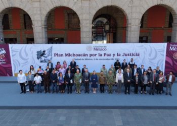 Presentan Plan Michoacán por la Paz y la Justicia; incluye acciones en seguridad, desarrollo y bienestar
