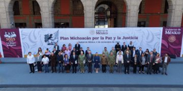 Presentan Plan Michoacán por la Paz y la Justicia; incluye acciones en seguridad, desarrollo y bienestar