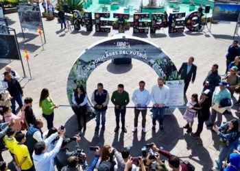 Metepec celebra el fútbol nacional con la exposición “Expo Gol” en Plaza Juárez