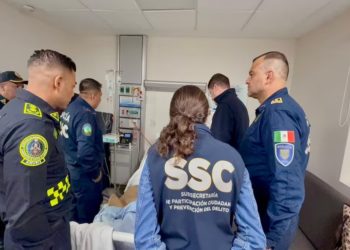 Cinco policías siguen hospitalizados tras hechos violentos en el Zócalo