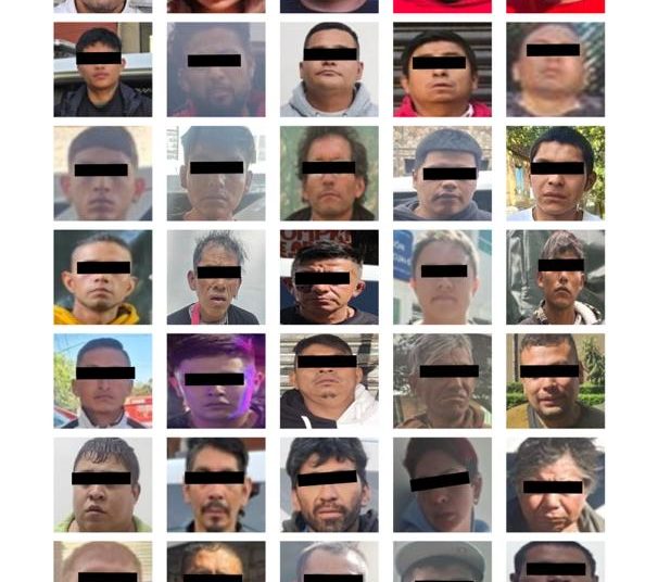 SSC reporta 58 detenidos y más de mil dosis aseguradas en operativos de Cuauhtémoc