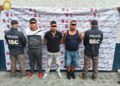 Detienen a tres hombres posiblemente relacionados con extorsión a conductores de transporte público en la alcaldía Gustavo A. Madero