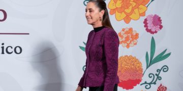 Contempla Sheinbaum festejo de la 4T ante marcha de la Generación Z