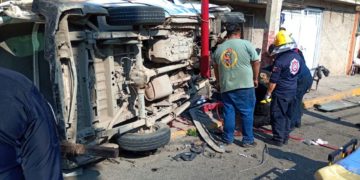 Accidente de transporte público en la México–Puebla deja dos personas muertas y siete heridas