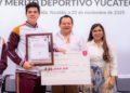 Gobernador Joaquín Díaz Mena entrega el Premio Estatal del Deporte y el Mérito Deportivo Yucateco