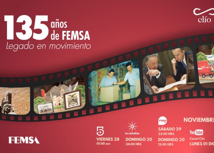 FEMSA lanza el documental “Legado en Movimiento” para conmemorar su aniversario 135