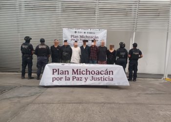 Operativo interinstitucional de seguridad en 11 municipios de Michoacán deja 16 detenidos: SSP