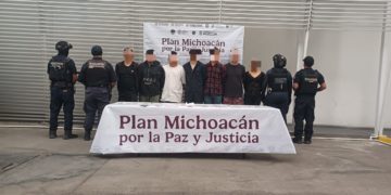 Operativo interinstitucional de seguridad en 11 municipios de Michoacán deja 16 detenidos: SSP