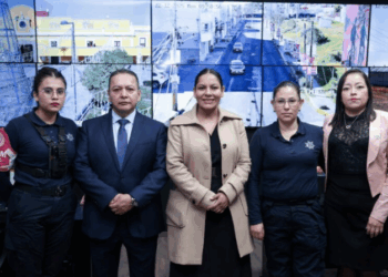 Amplía Lupita Cuautle red de videovigilancia de San Andrés Cholula