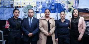 Amplía Lupita Cuautle red de videovigilancia de San Andrés Cholula