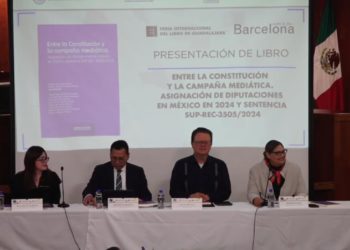 Presentan en la FIL Guadalajara obra clave para entender la asignación de diputaciones en 2024