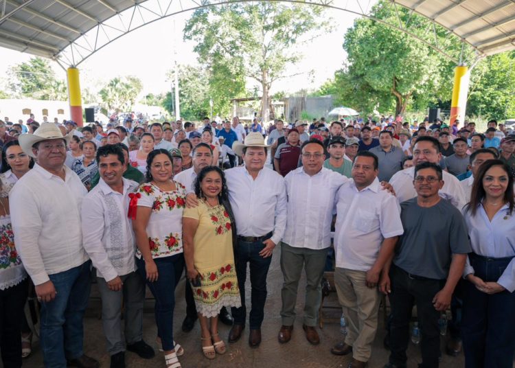 Yucatán avanza con infraestructura rural renovada