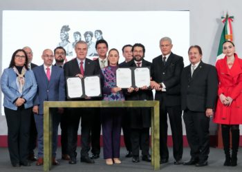 Sheinbaum anuncia aumento al salario mínimo para 2026; destaca acuerdo de jornada laboral de 40 horas