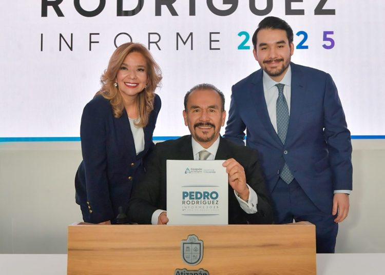 Pedro Rodríguez rindió su Informe de Gobierno 2025; Atizapán sigue creciendo con visión de futuro