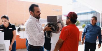 Entrega municipio de Tlajomulco apoyos invernales a la comunidad ladrillera