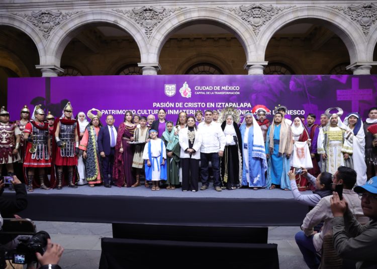 Celebra Brugada reconocimiento La Pasión de Cristo en Iztapalapa