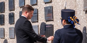 La SSC rinde homenaje a cinco policías caídos en cumplimiento del deber durante 2025