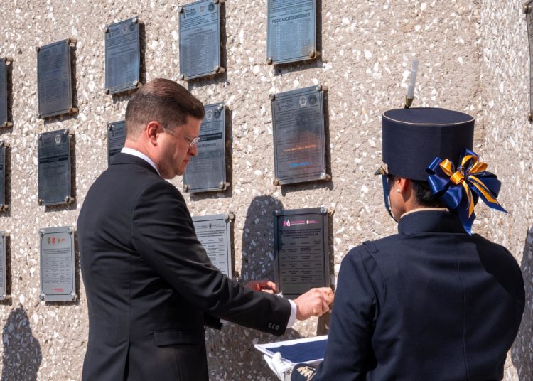 La SSC rinde homenaje a cinco policías caídos en cumplimiento del deber durante 2025