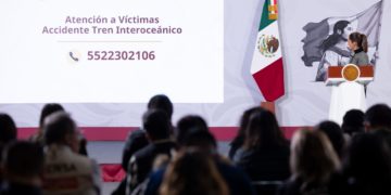 Sheinbaum viajará a Oaxaca para atender a víctimas del descarrilamiento