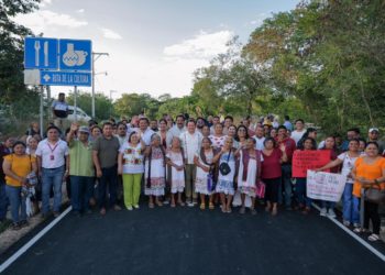 Fortalecen la movilidad con obras de infraestructura en Tecoh