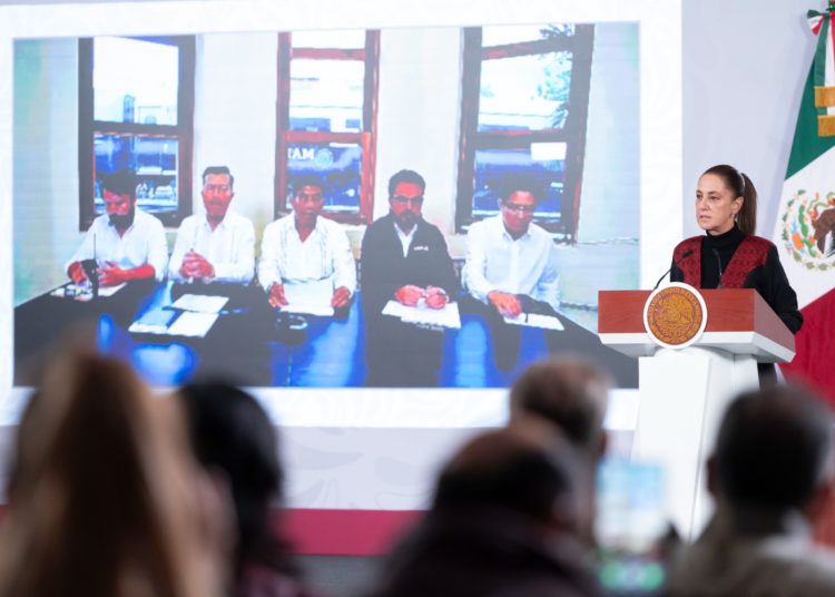 Habrá reparación del daño a familiares de víctimas del accidente del tren: Sheinbaum