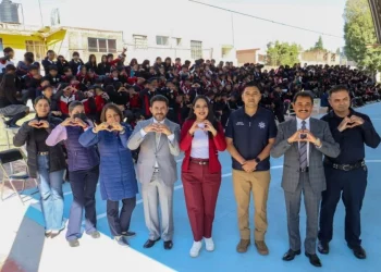 Alcaldesa Tonantzin Fernández encabeza acciones para prevenir la violencia en escuelas de San Pedro Cholula