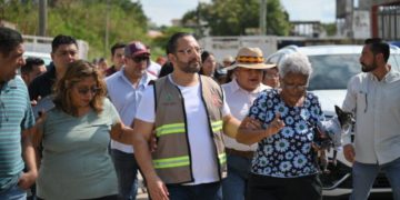 Encabeza alcalde de Coatzacoalcos jornada de supervisión en el poniente de la ciudad