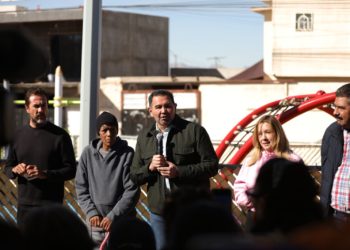 Comienza alcalde Cruz Pérez entrega de obras en este 2026