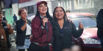 Abuchean a la diputada Gabriela Jiménez durante evento de Morena en Azcapotzalco