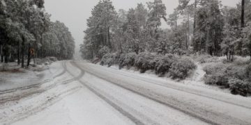 Segunda tormenta invernal golpea varios municipios de Chihuahua
