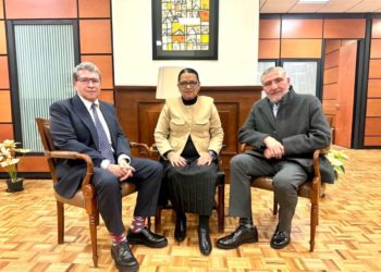 Avión militar de EU no requería autorización del Senado para aterrizar en Toluca, aclara Adán Augusto López