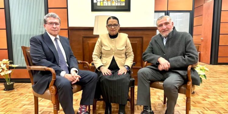 Avión militar de EU no requería autorización del Senado para aterrizar en Toluca, aclara Adán Augusto López