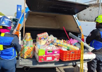 Municipio de Querétaro realiza operativo contra pirotecnia ilegal