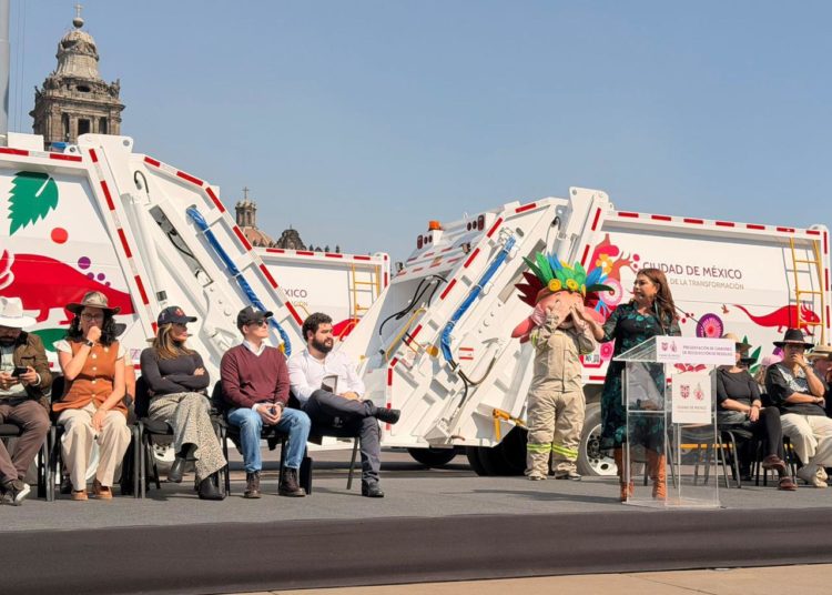 Alcaldía Cuauhtémoc tendrá cuatro nuevos camiones recolectores de residuos