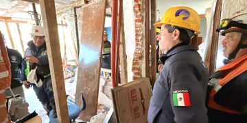 Comienza recuperación de bienes en edificio dañado por explosión: Giovani Gutiérrez