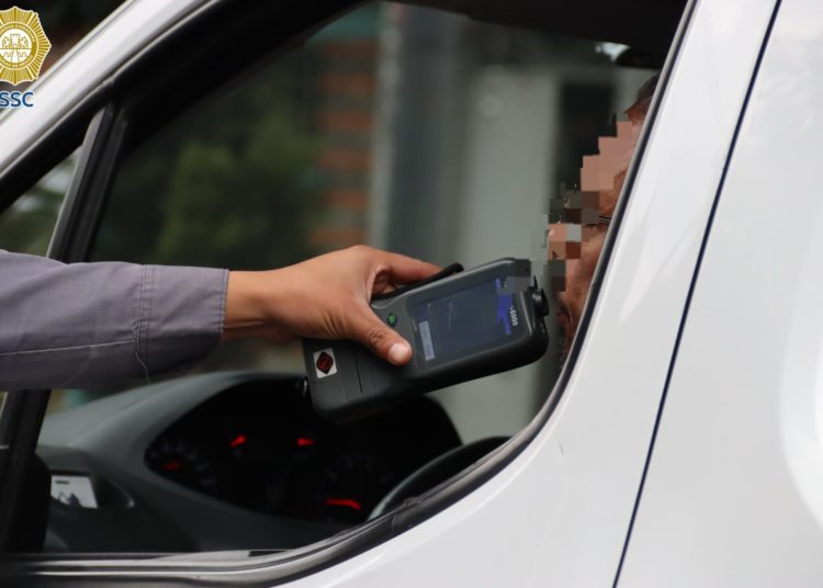 SSC concluye operativo decembrino del Alcoholímetro con más de 600 mil pruebas en la CDMX