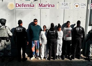 Detienen en la Venustiano Carranza a seis personas vinculadas a una organización criminal trasnacional